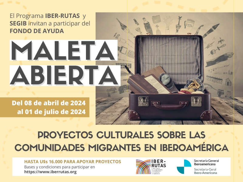 Fondo de Ayuda "Maleta Abierta 2024"